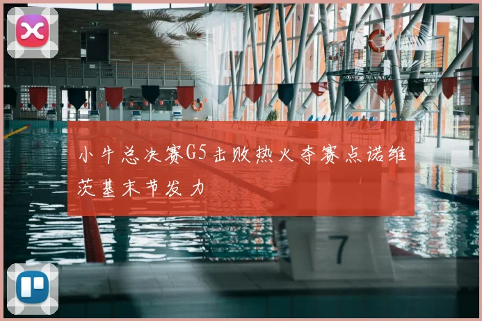 小牛总决赛G5击败热火夺赛点诺维茨基末节发力