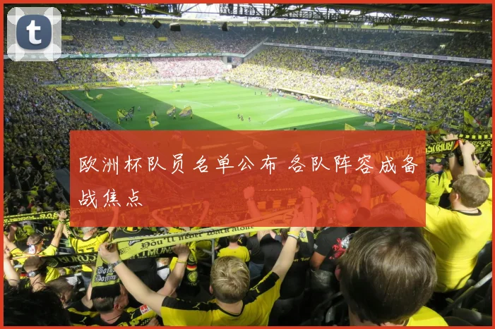 欧洲杯队员名单公布 各队阵容成备战焦点